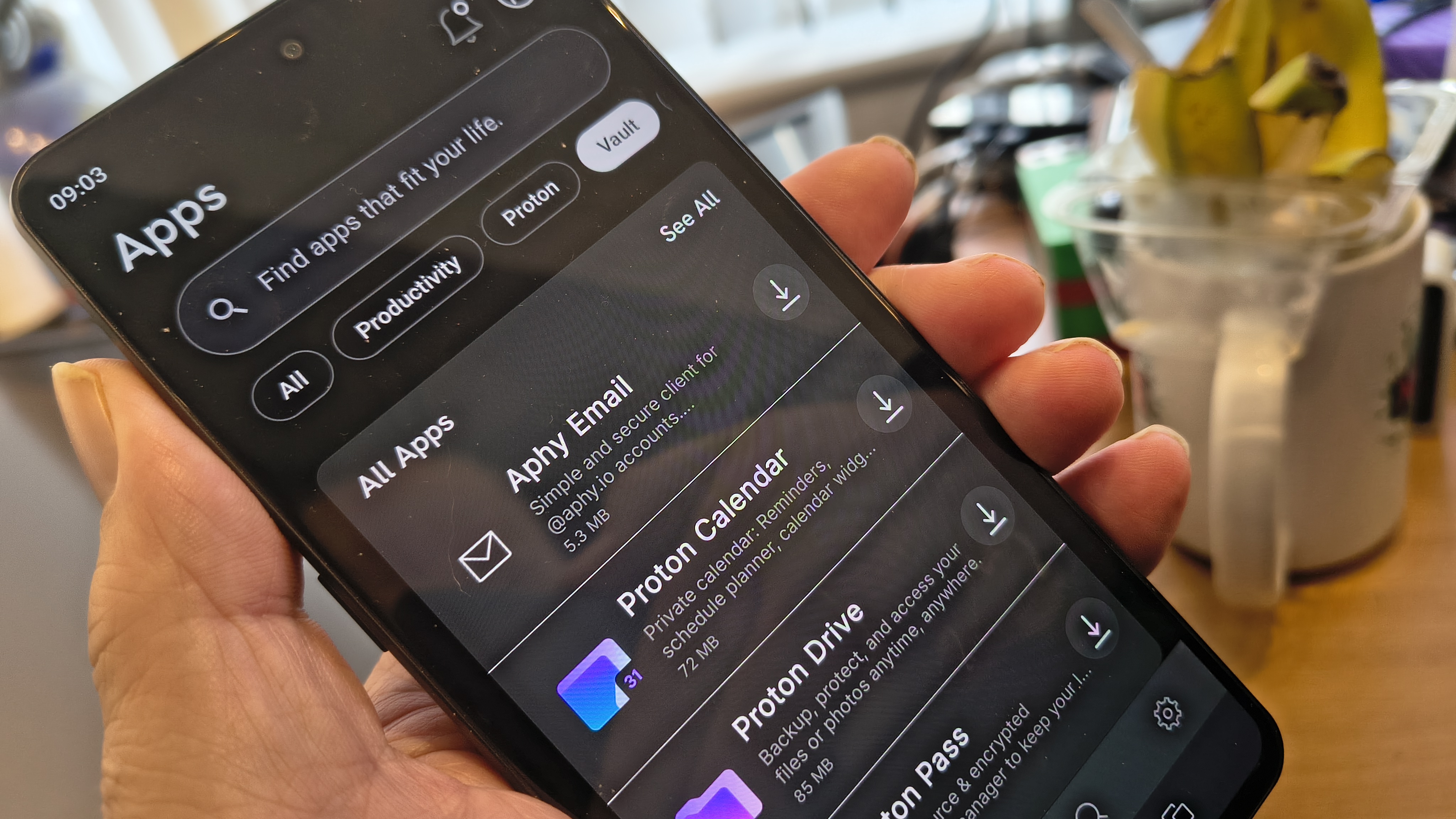 AphyOS on the Punkt. MC03