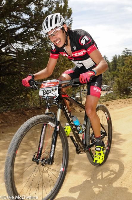 Fernando Riveros Paez (Rotor Scott) shortly after being dropped by Sauser