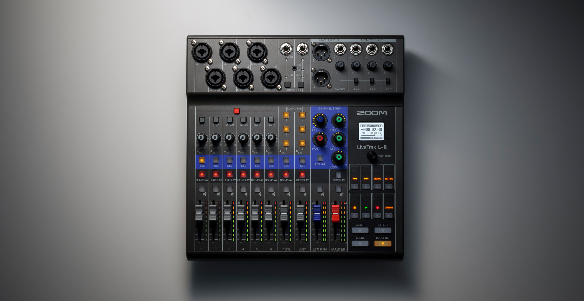 Zoom LiveTrak L-8