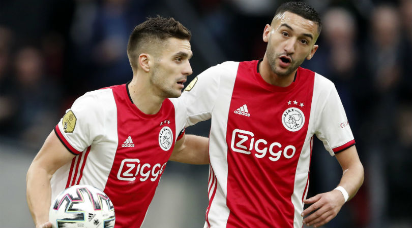 Dusan Tadic Hakim Ziyech Ajax