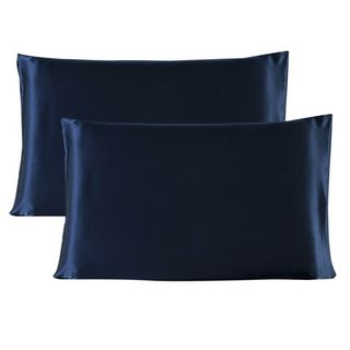 Unique Bargains 100% Mulberry Silk Pillowcase Set of 2, Standard Size