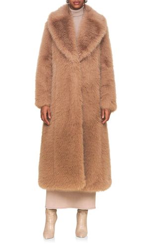 Faux Fur Coat