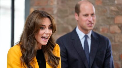 Prince William and Kate Middleton at World Mental Health Day event