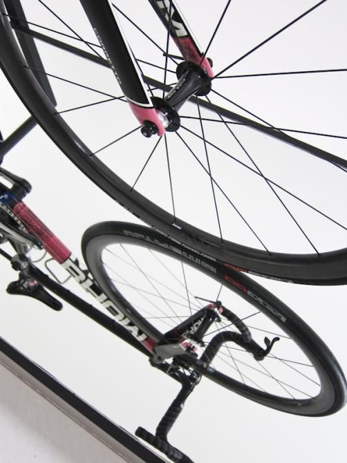 Baum cycles brought a number of titanium models, including this custom bike made for Rapha