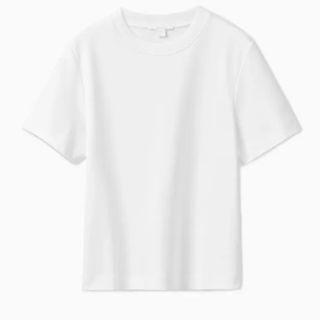 COS clean cut white t-shirt 