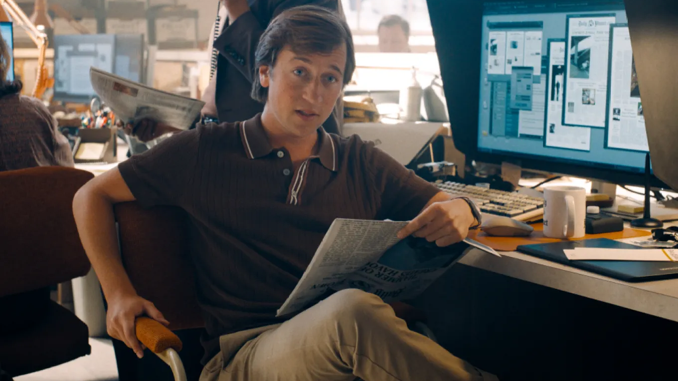 Skyler Gisondo as Jimmy Olsen in "Superman" (2025)