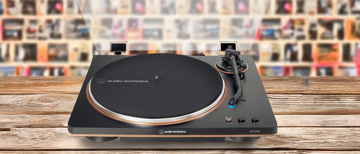 Audio-Technica&#039;s AT-LP70x turntable under test at SOujnd+Image magazine