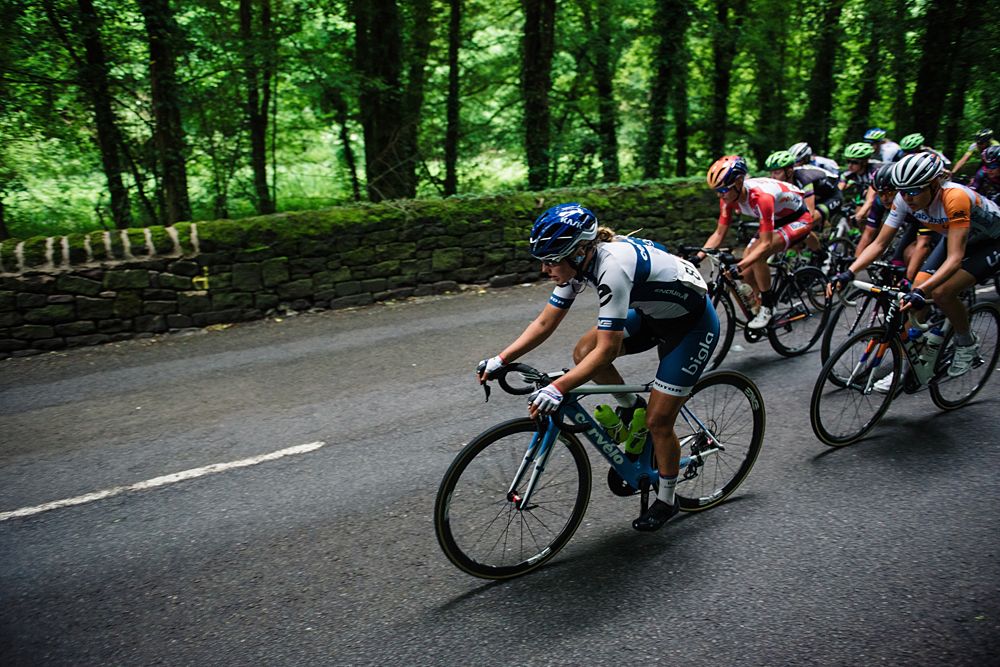Clara Koppenburg and Roxane Knetemann lead the break at Aviva Women's Tour 2016 - Stage 3