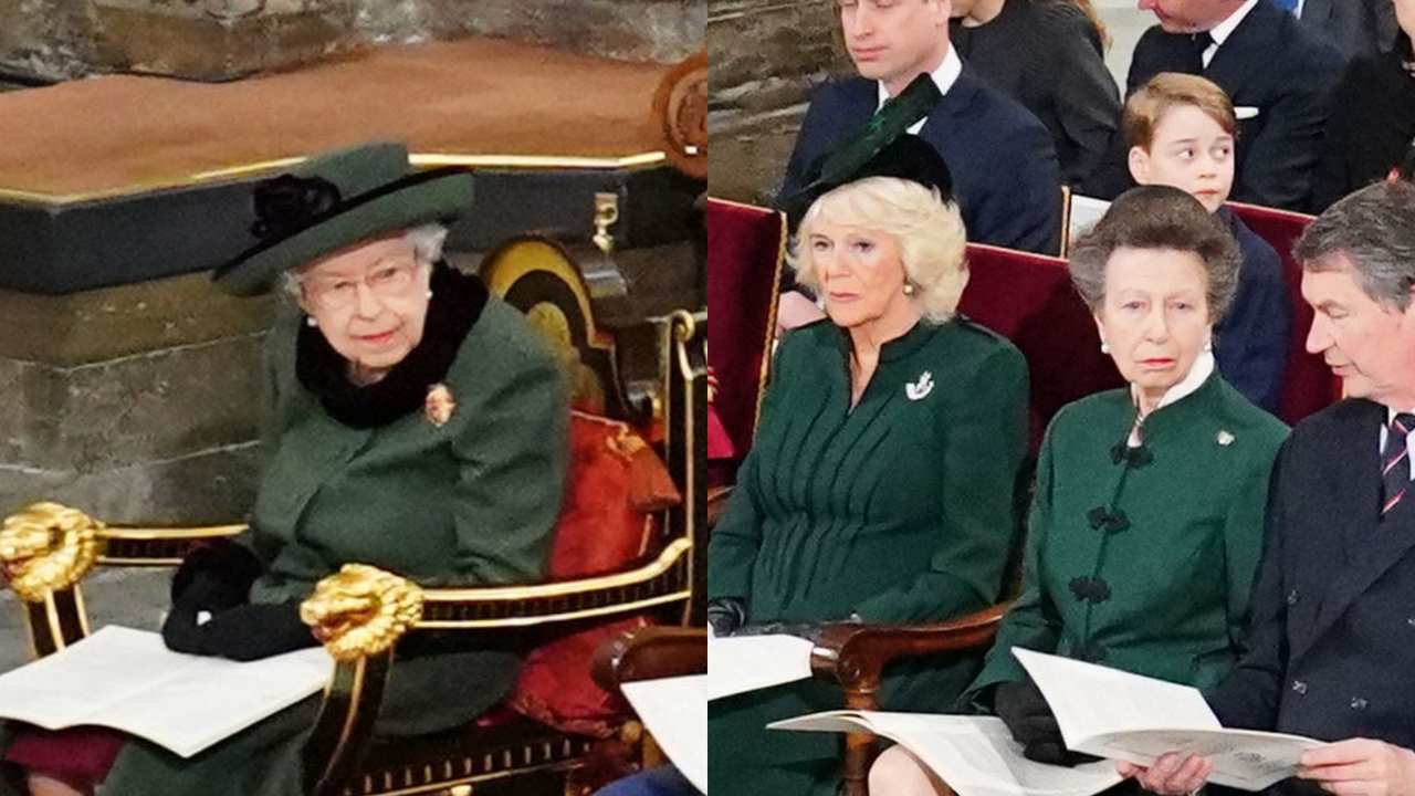 Why is everyone wearing green at Prince Philip&#039;s memorial?