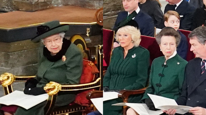 Why is everyone wearing green at Prince Philip&#039;s memorial?