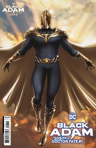 Black Adam – The Justice Society Files: Doctor Fate #1 cover