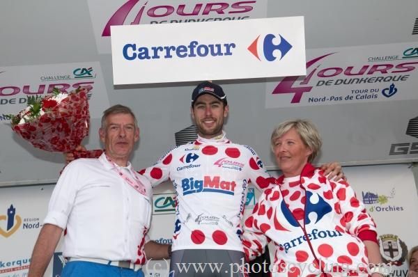 Sylvain Georges (Big Mat) did enough to take over the polka dot jersey