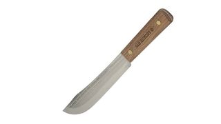 7-inch all-purpose butcher knife with wooden handle