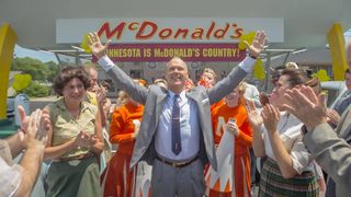 Michael Keaton as Ray Kroc in "The Founder" now streaming on Netflix