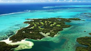 Ile Aux Cerfs - Aerial