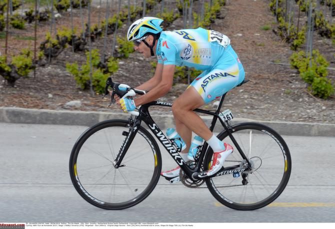 Vincenzo Niabli (Astana) on the attack