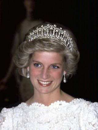 Princess Diana in the Lover's Knot Tiara