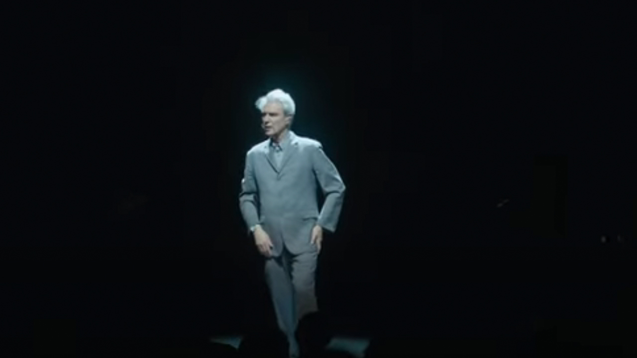 David Byrne performing American Utopia