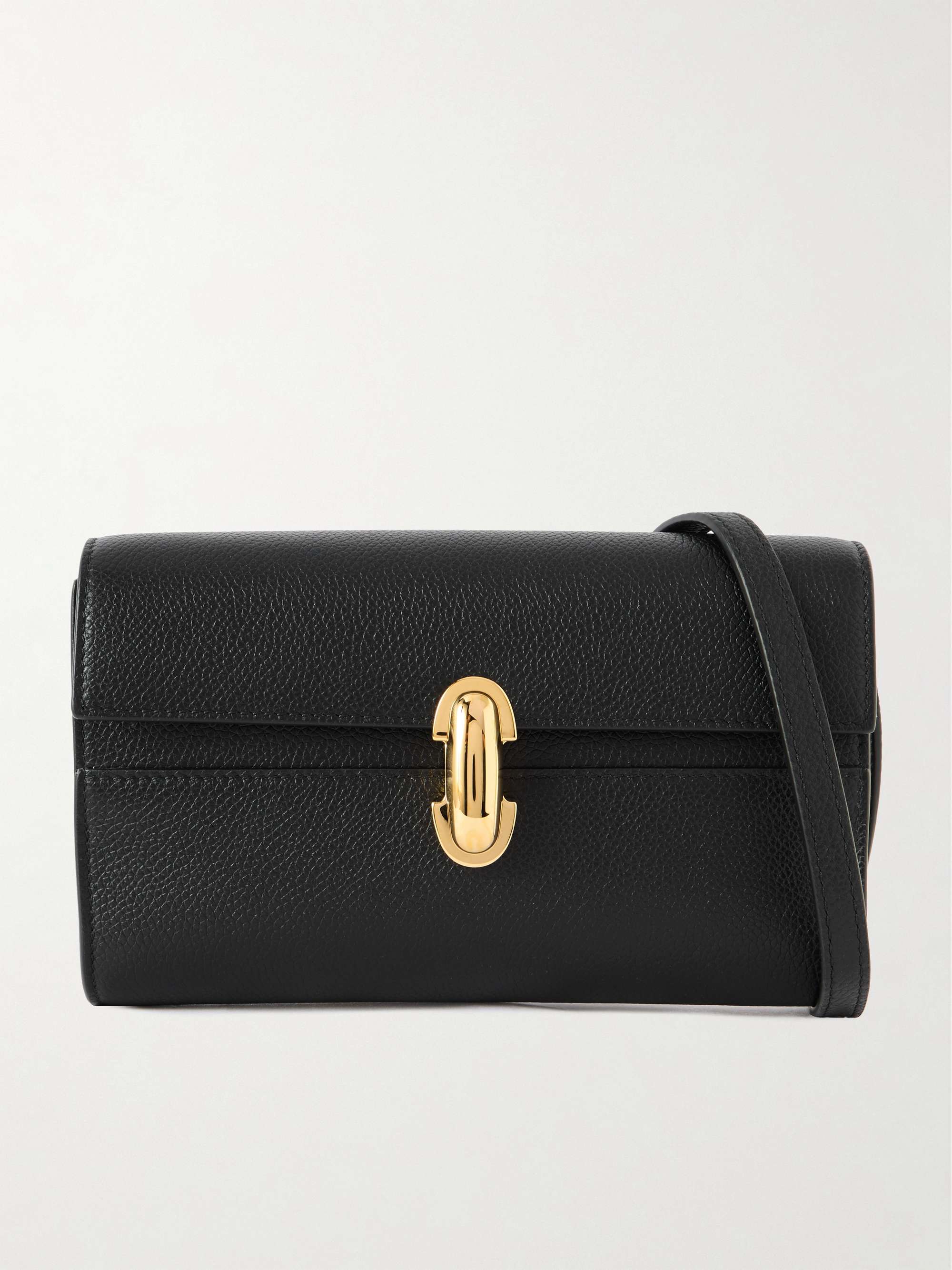 Symmetry Mini Textured-Leather Shoulder Bag