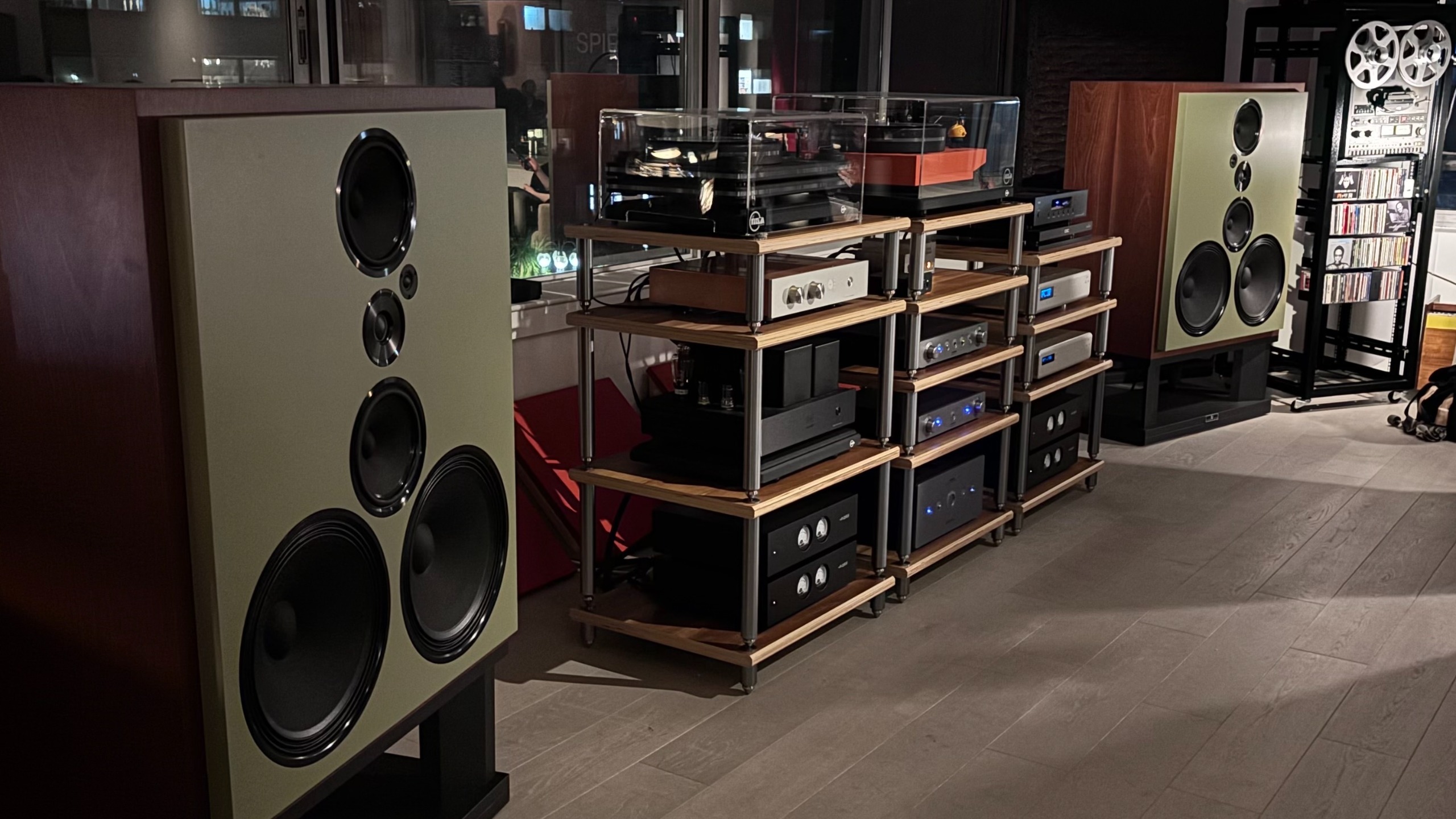 Spiritland at the Barbican hi-fi set-up