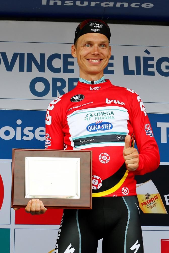 Tony Martin (Omega Pharma-Quick Step) seals his third overall Tour of Belgium title