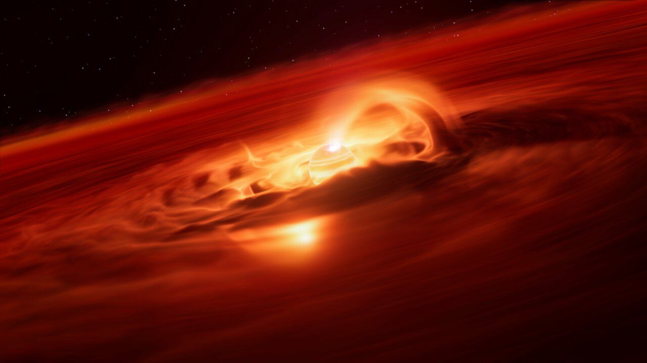 Exoplanet without a sun found gobbling up 6 billion tons of gas and dust per second