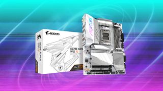 X670E Aorus Pro X and box