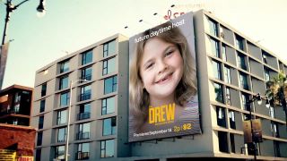 Advertisement for CBS Television Distribution's 'The Drew Barrymore Show'