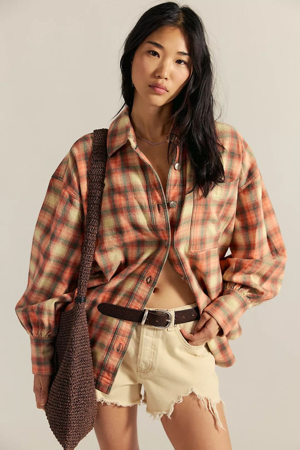 We The Free Ashley Plaid Shirt