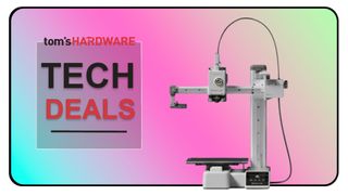 Tech Deals cover image featuring a Bambu Lab A1 Mini 3D Printer