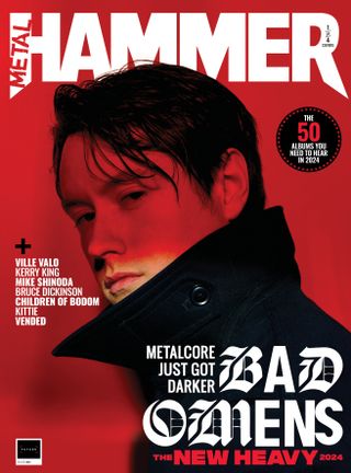 Bad Omens on the cover of Metal Hammer
