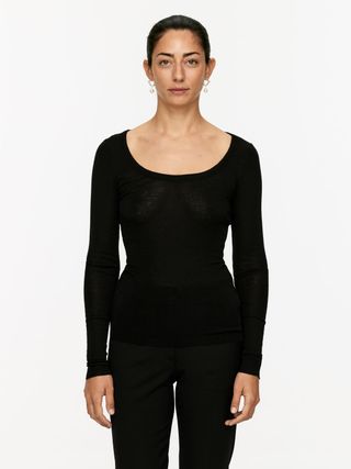 Wool Rib Top