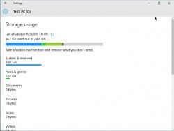 how much hard drive space for windows 10 virtual box
