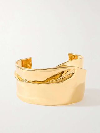 Ridge Gold-Plated Cuff