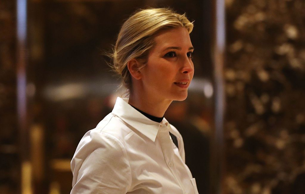 Ivanka Trump.