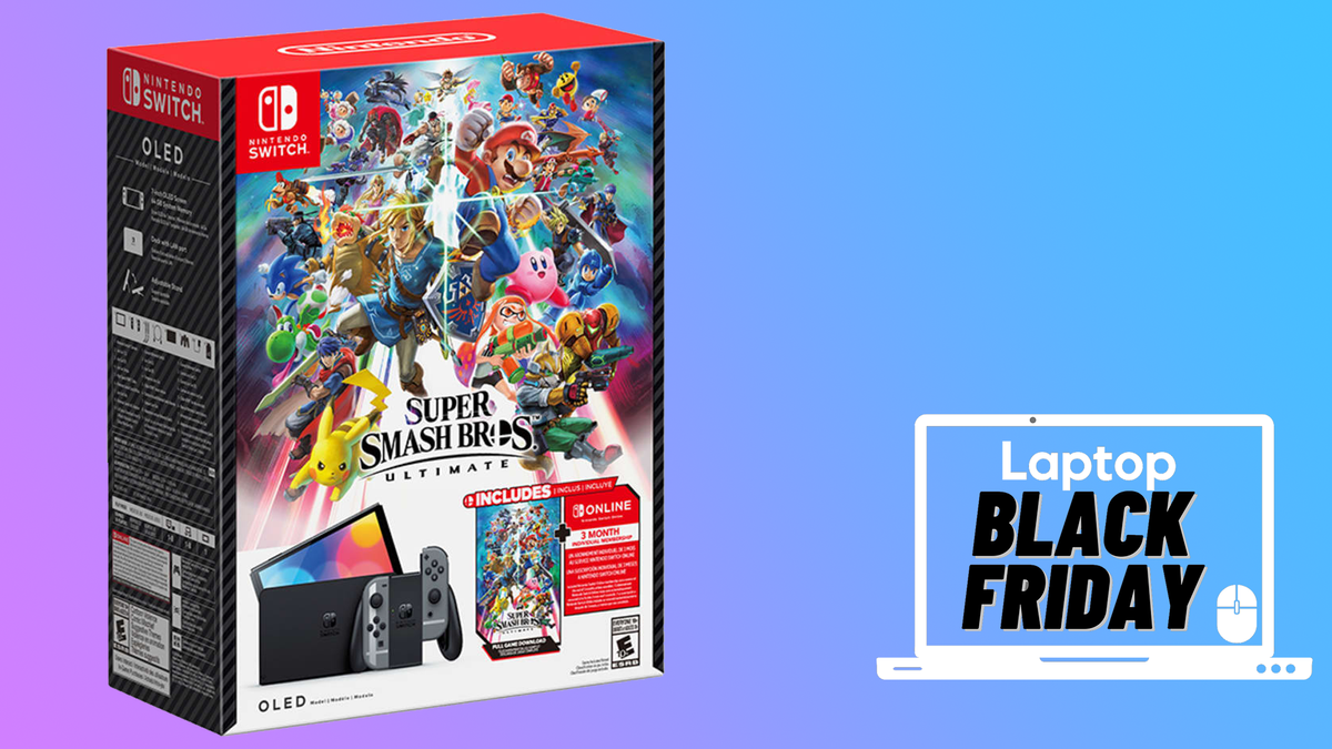 Nintendo Black Friday Deals! Smash Bros. OLED Bundle + Save Over
