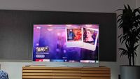 Sky home page with the SNL UK trailer playing