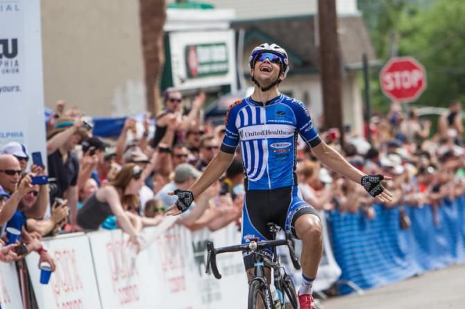 Kiel Reijnan (UnitedHealthcare) wins the Philadelphia Cycling Classic.