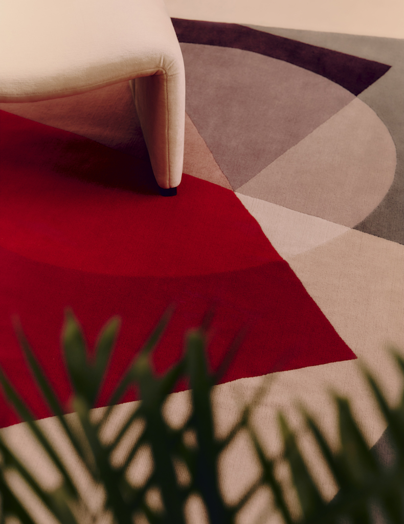 Deirdre Dyson melange rug collection