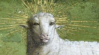 ghent altarpiece lamb post restoration