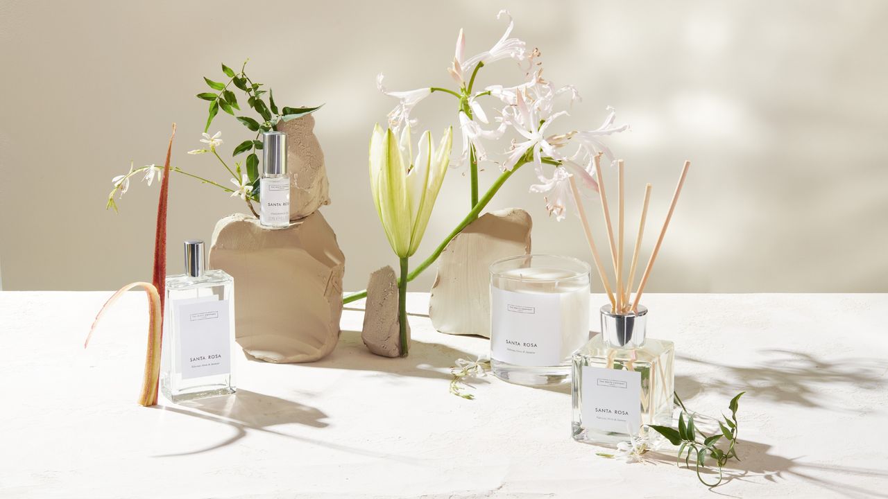 The White Company Santa Rosa home fragrance collection