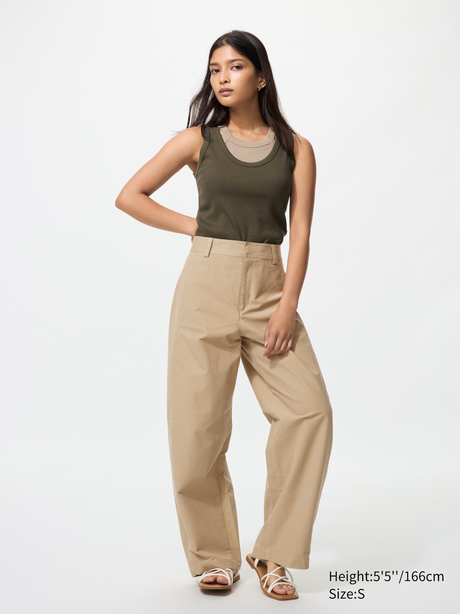 Jersey Barrel Leg Trousers