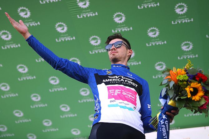 EF Education First-Drapac's Alex Howes was voted most popular rider on stage 3 of the 2018 Tour of Utah