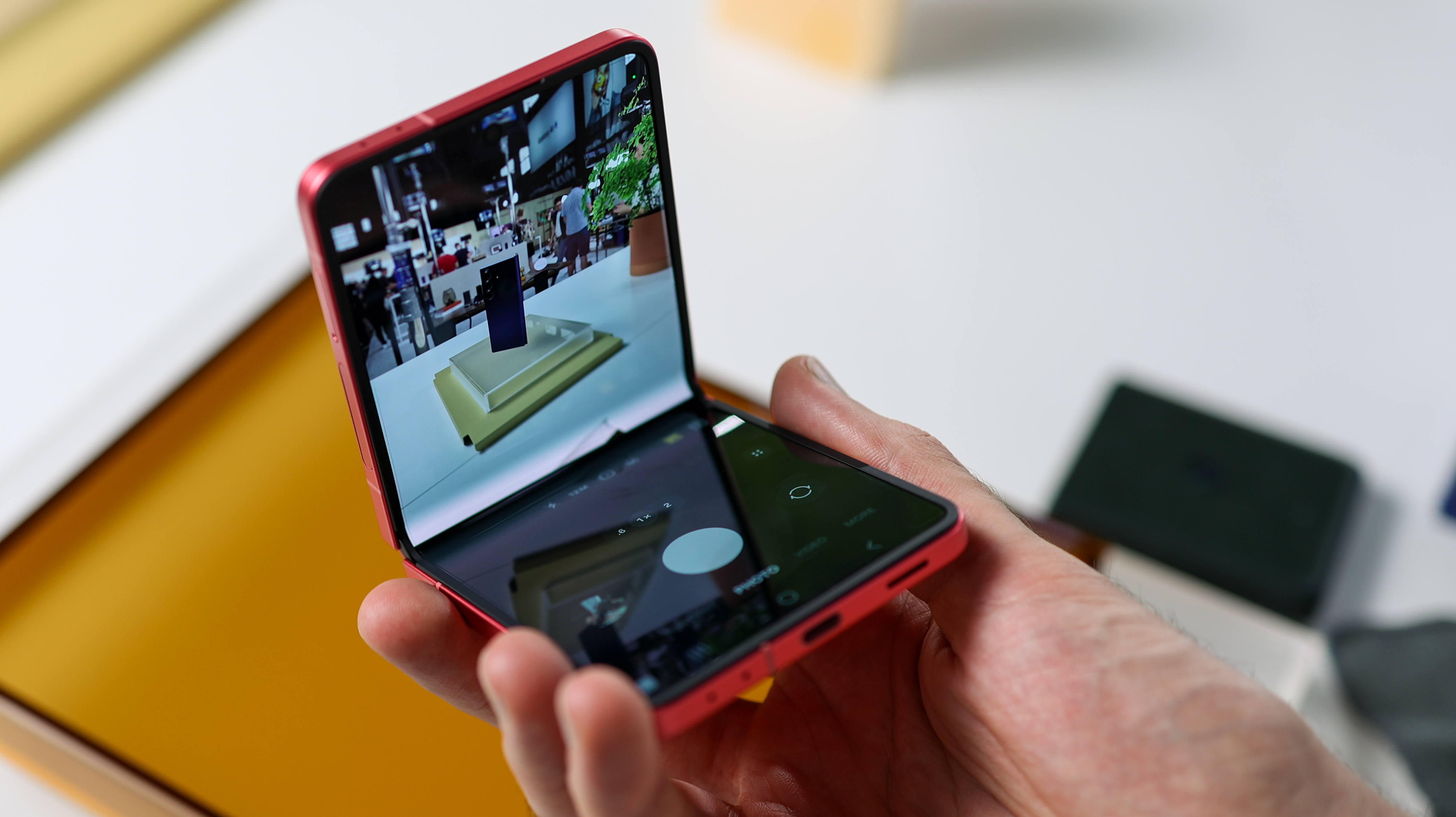 A photo of the Samsung Galaxy Z Flip 7