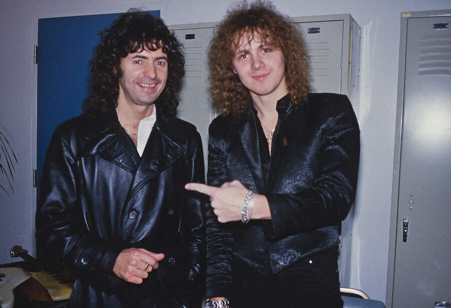 Ritchie Blackmore and Yngwie Malmsteen
