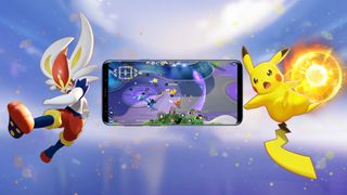 Pokemon Unite With Phone Higher