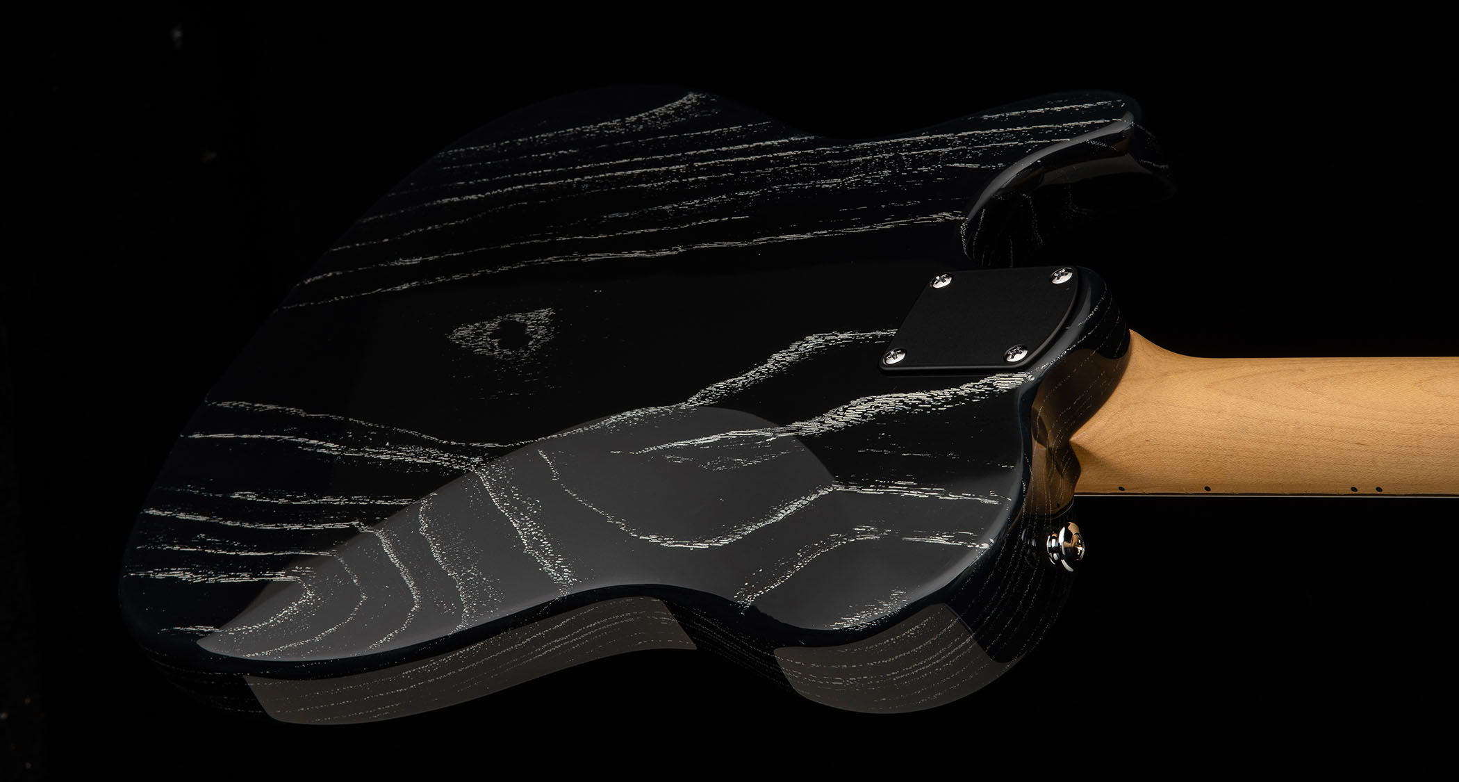 PRS SE NF 53 Black Dog Hair