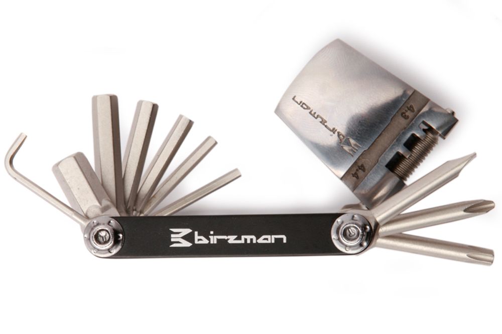 Image shows the Birzman E-Version cycling multi-tool