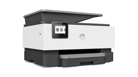 A photograph of the HP OfficeJet 9012e