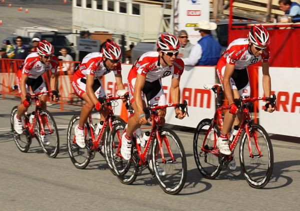 Bissell turned the race into a team time trial.